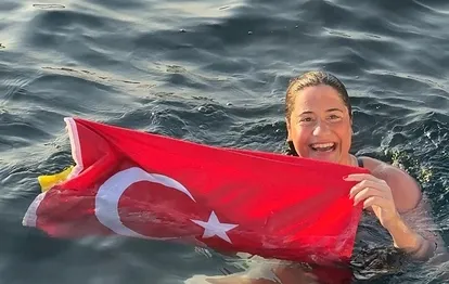Ultra maraton yüzücüsü Aysu Türkoğlu, Tsugaru Kanalı'nı geçen en genç Türk oldu!